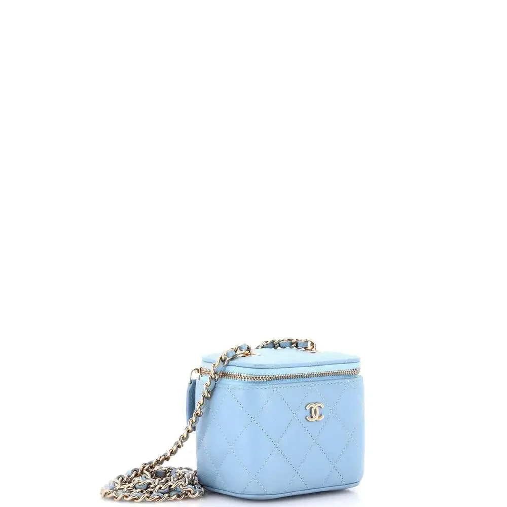 Chanel Classic Vanity Case With Chain #237482C36B